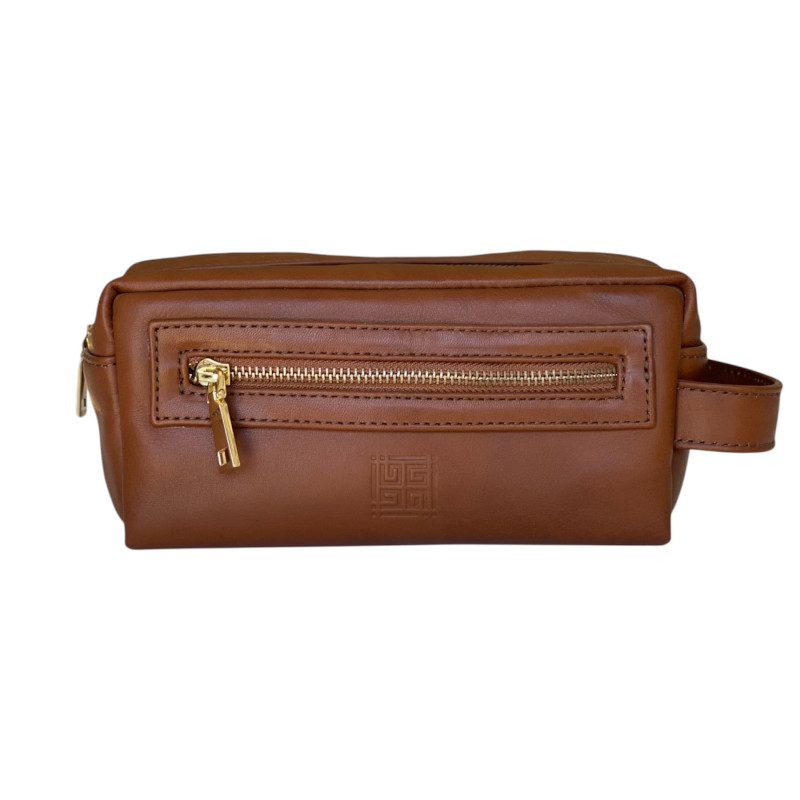 Man Tan Brown Genuine Leather GIIG