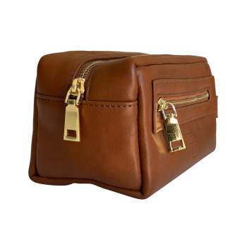 Man Tan Brown Genuine Leather GIIG